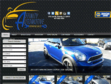 Tablet Screenshot of affinityautomotive.com